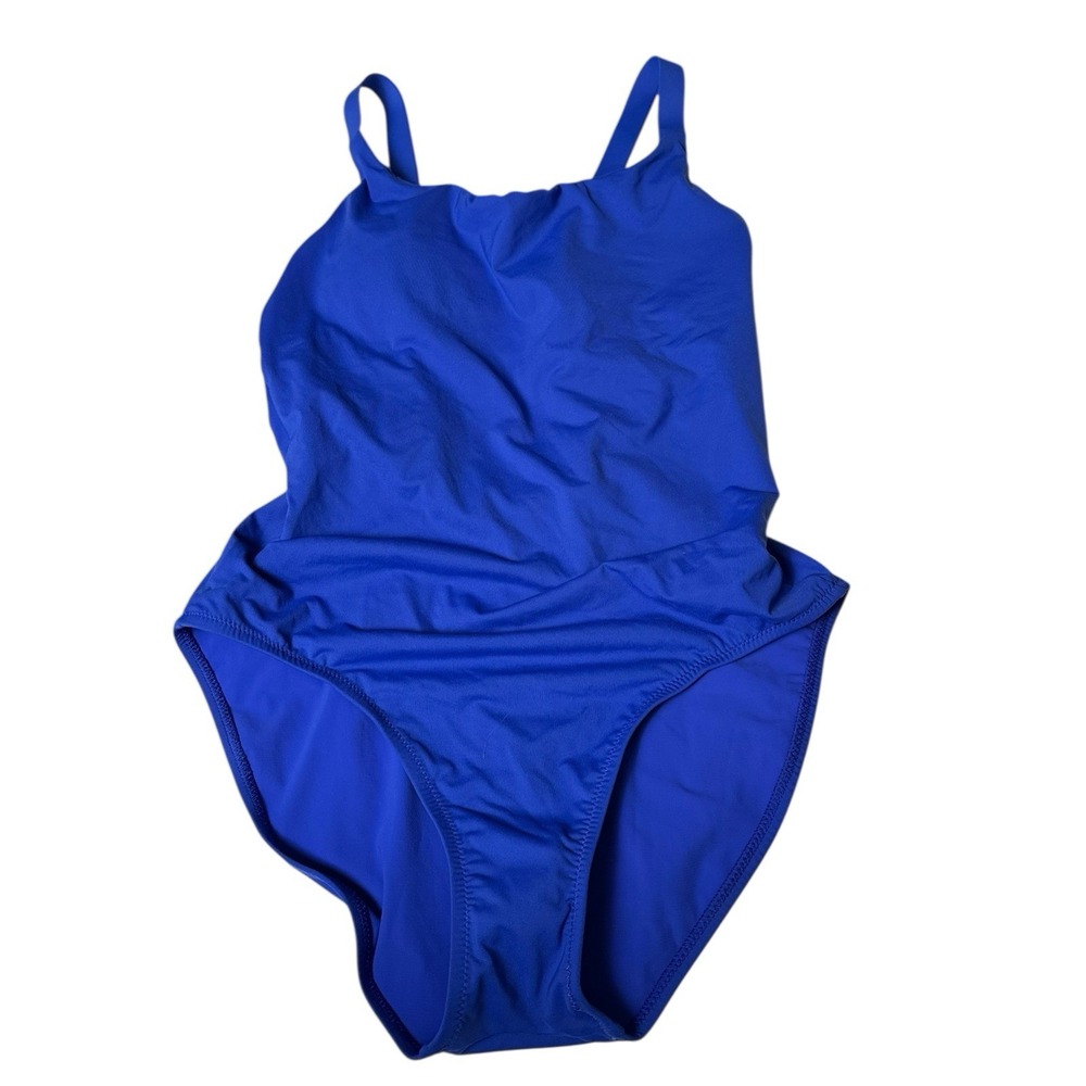 Athleta Royal Blue One-Piece Swimsuit